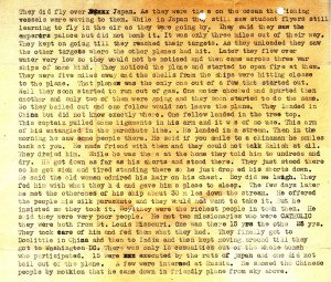 The second half of Stanley's account of a lecture given by one of the Doolittle Raiders about the historic Tokyo Raid.