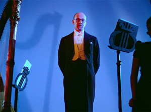 Deems Taylor as the Master of Ceremonies in the 1940 Disney film Fantasia. Image copyright: Walt Disney Co., Inc. 