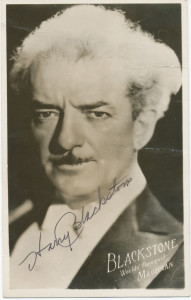 Photo of Magician Harry Blackstone, Sr. c. 1944