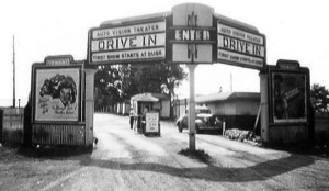 Auto vision Drive In East Greenbush Albany, NY late 1940s. Photo credit: Filckr.com AlbanyGroup Archive