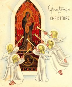 Cover of a Christmas Card from the War Letters Archive 